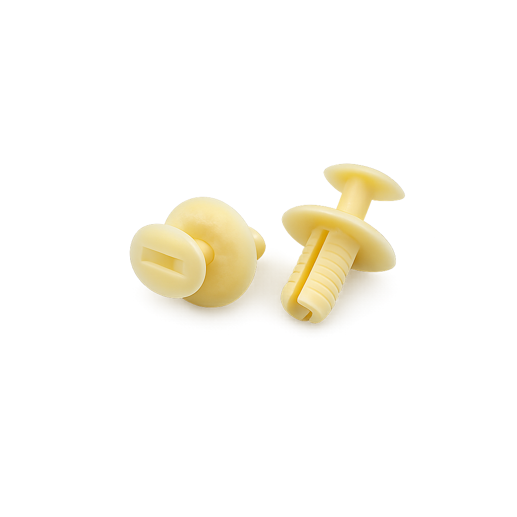 Clips 100 Stk. Seitenverkleidung Beige Hell