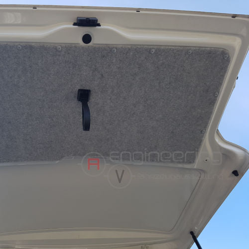 T5 T6 Seitenverkleidung 4 mm Filz grau L2 langer Radstand