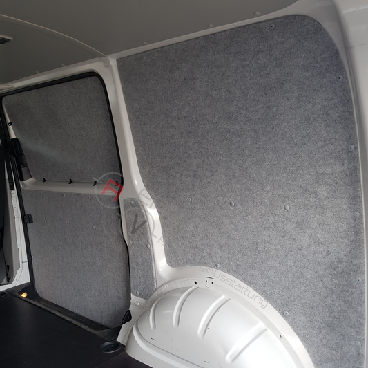 T5 T6 Seitenverkleidung 4 mm Filz grau L2 langer Radstand
