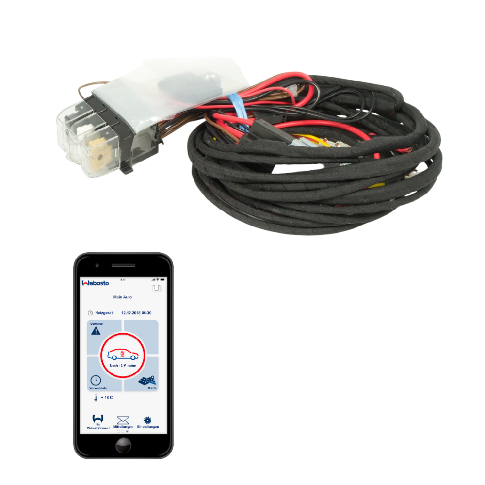 Volkswagen T5 Zuheizer Aufrüstung Tcon2 App Steuerung