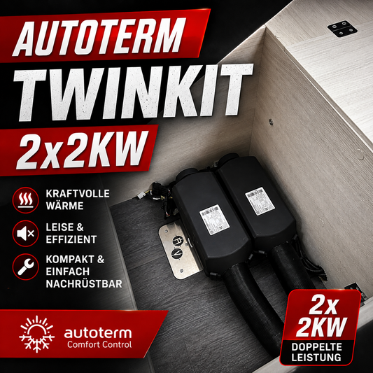 Autoterm Twin Kit 2x2 KW Luftheizung