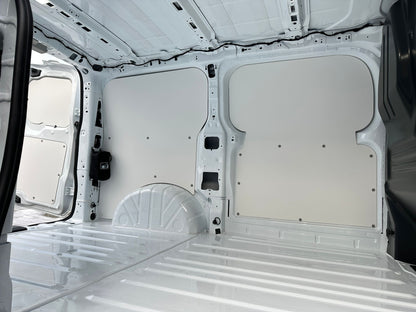 Volkswagen New Transporter T7 Seitenverkleidung 4mm HDF Weiß L2 langer Radstand