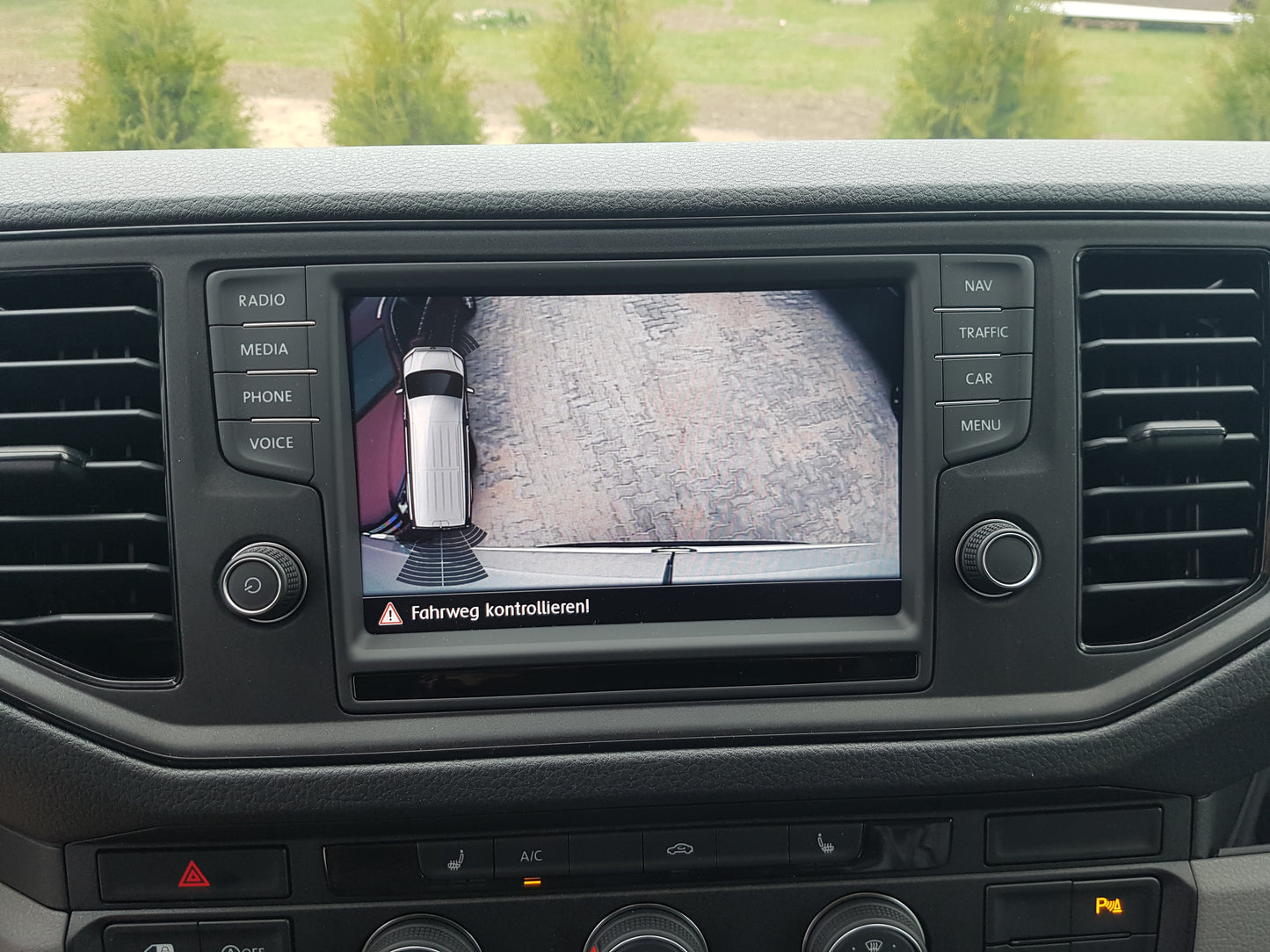 Crafter SY Pritschenwagen Volkswagen Rückfahrsystem 2017 - 2024