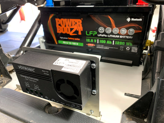 Jumper Boxer Ducato Movano Zweitbatterie Nachrüstsatz Ladebooster Votronic 1212-30