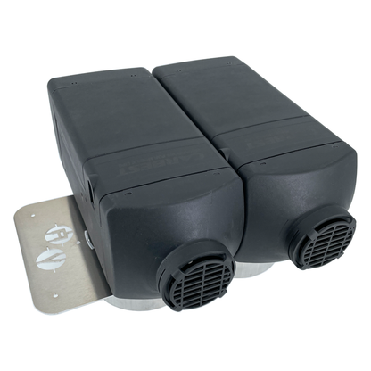 AV-Doppelflansch 70mm Luftstandheizung Einbauflansch TWIN