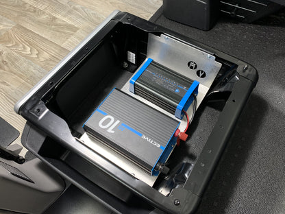 AV-Montageplatte für Zubehör T5/T6 Volkswagen Untersitz Elektroverteilung