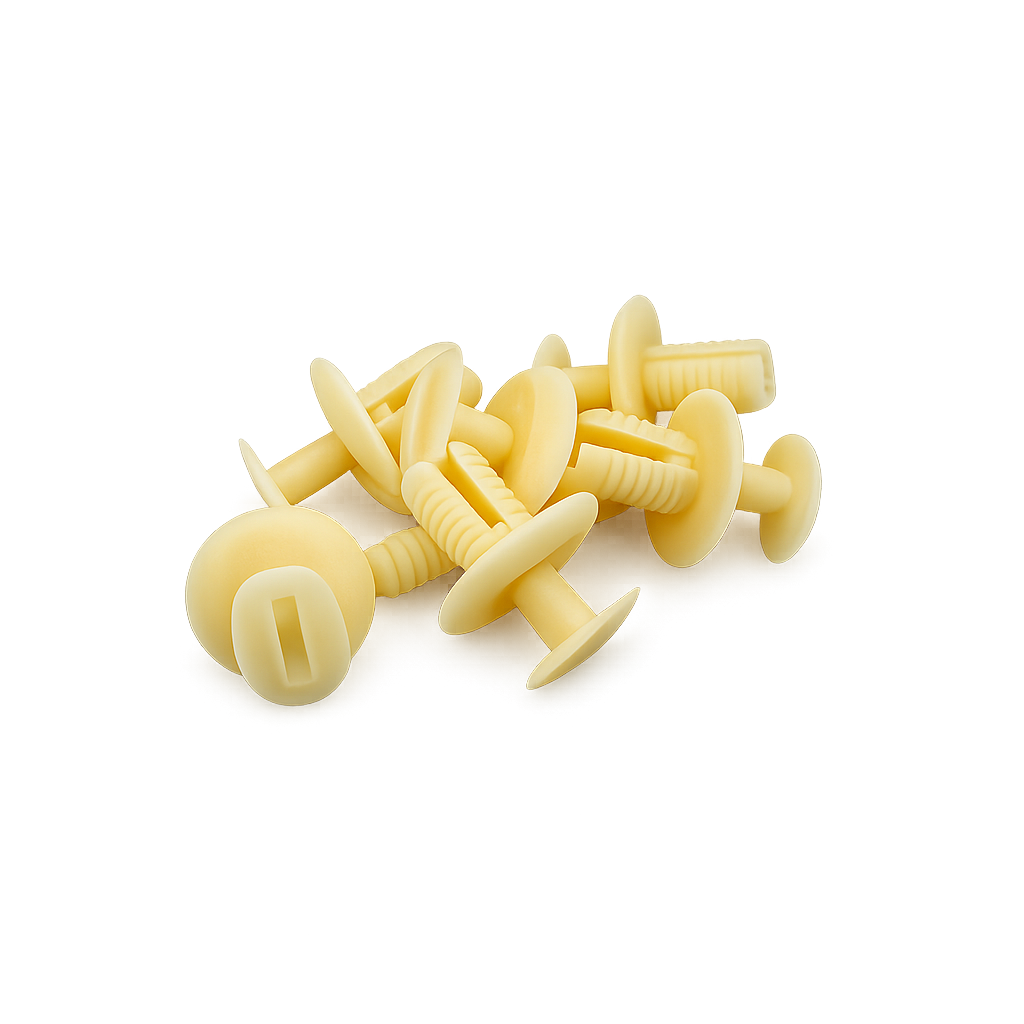 Clips 100 Stk. Seitenverkleidung Beige Hell