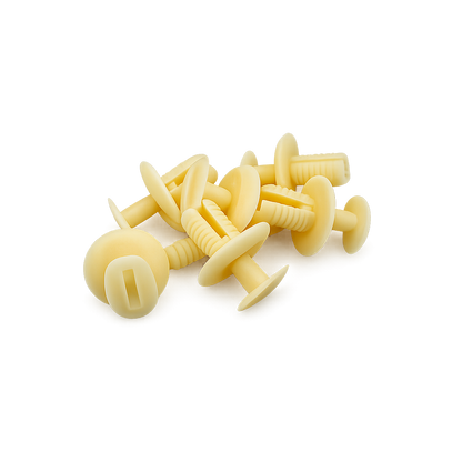 Clips 100 Stk. Seitenverkleidung Beige Hell