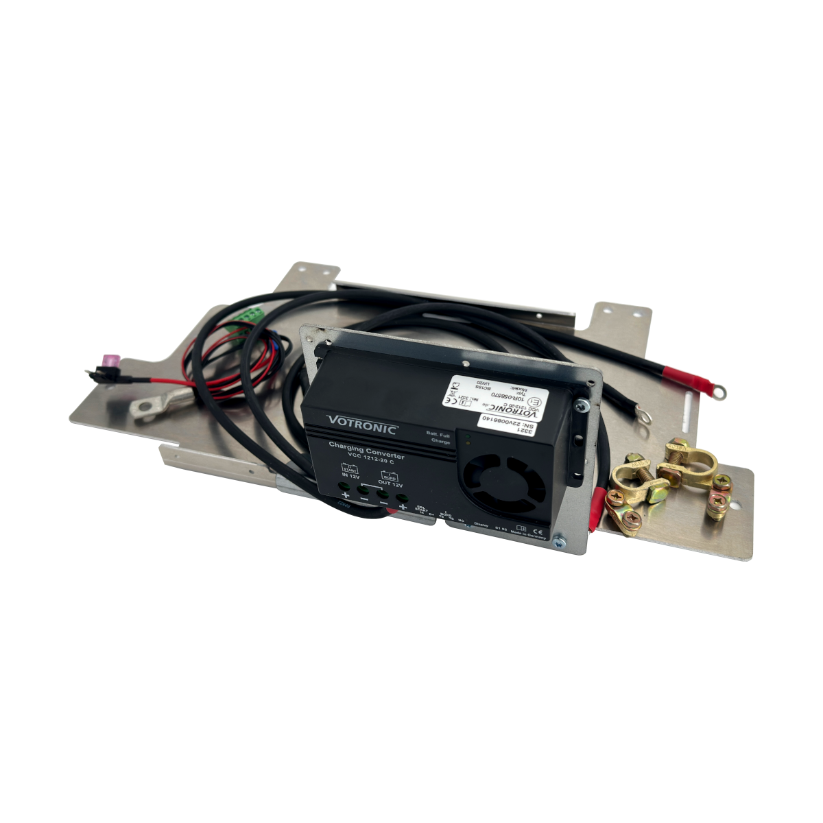 Ford Transit Custom II Zweitbatterie VW T7 Transporter Nachrüstsatz Ladebooster Votronic 1212-30