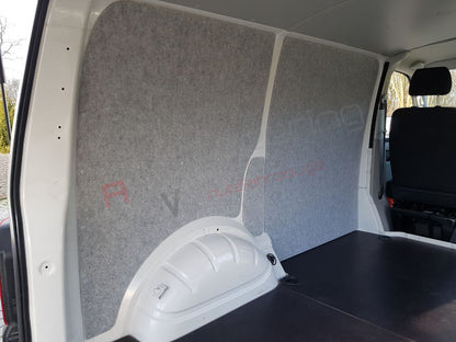 T5 T6 Seitenverkleidung 4 mm Filz grau L2 langer Radstand