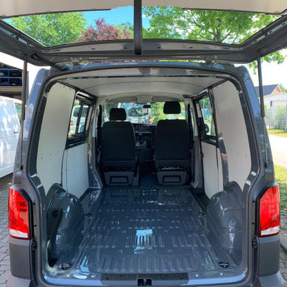 T5 T6 Seitenverkleidung 4 mm HDF Weiß L2 langer Radstand