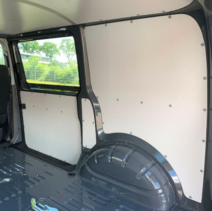 T5 T6 Seitenverkleidung L1 4 mm HDF Weiß L1 kurzer Radstand