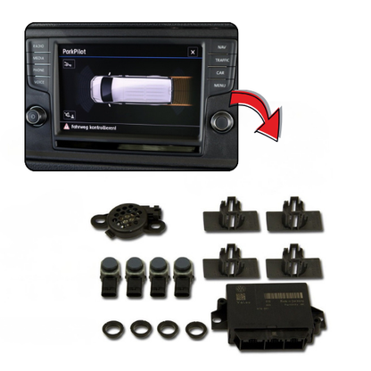 VW Crafter SY Einparkhilfe Front & Heck PDC mit OPS