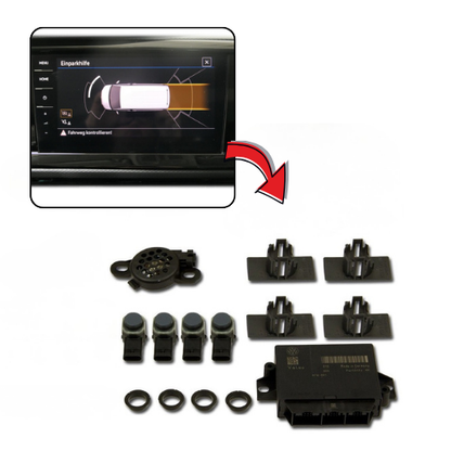 VW T6.1 Einparkhilfe Front & Heck PDC mit OPS