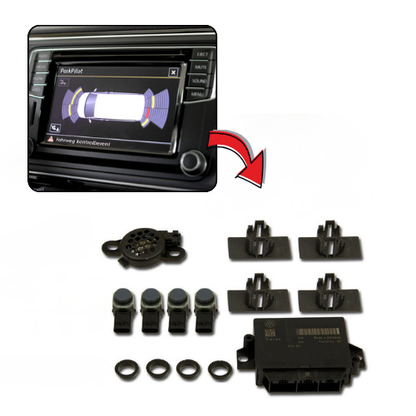 VW T6 Einparkhilfe Front & Heck PDC mit OPS