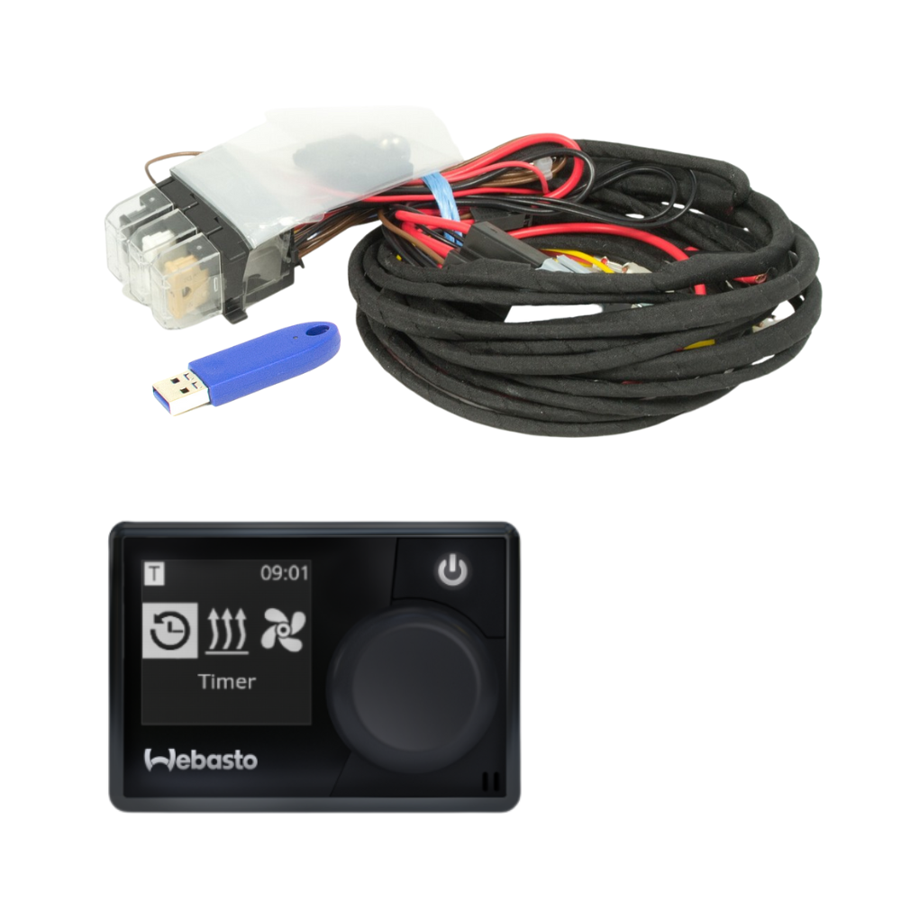 Volkswagen T6 Zuheizer Aufrüstung Multicontrol HD Vorwahluhr