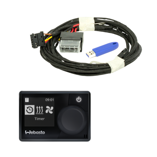 Volkswagen T6 Zuheizer Aufrüstung Multicontrol HD Vorwahluhr