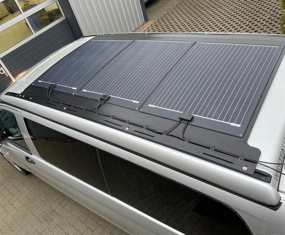 MB Vito AV-Solardach Marco Polo Offgridtec 360W Solarmodul für Aufstelldach