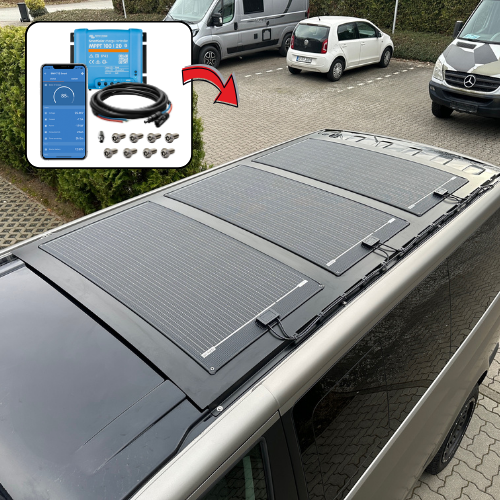 VW T5/T6/T6.1 AV-Solardach Normaldach Offgridtec 360W Solarmodul Multivan / Transporter