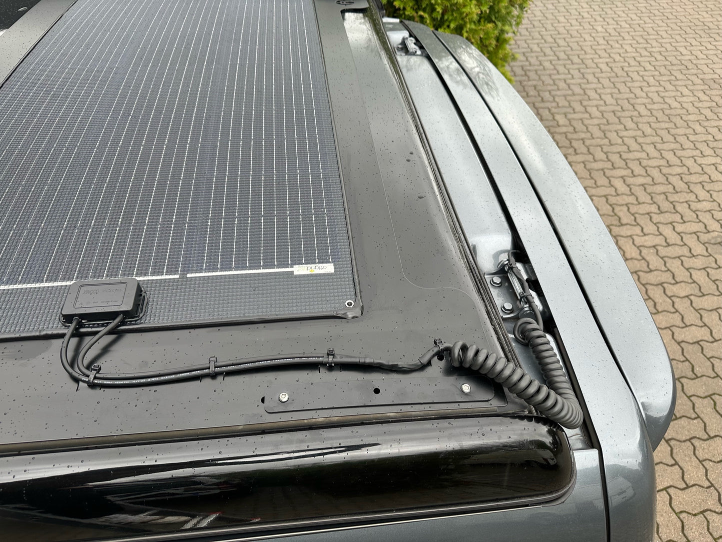 MB Vito AV-Solarkit Black Marco Polo Alu Offgridtec 120W Solarmodul für Aufstelldach