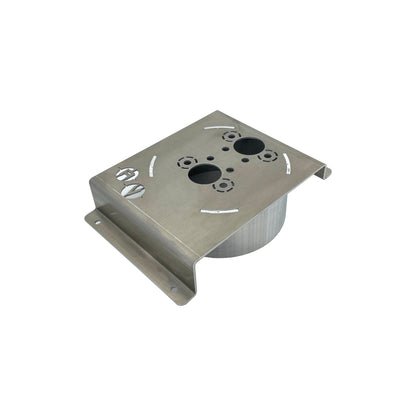 AV-Spezialflansch mit Winkelausgleich Luftstandheizung Einbauflansch