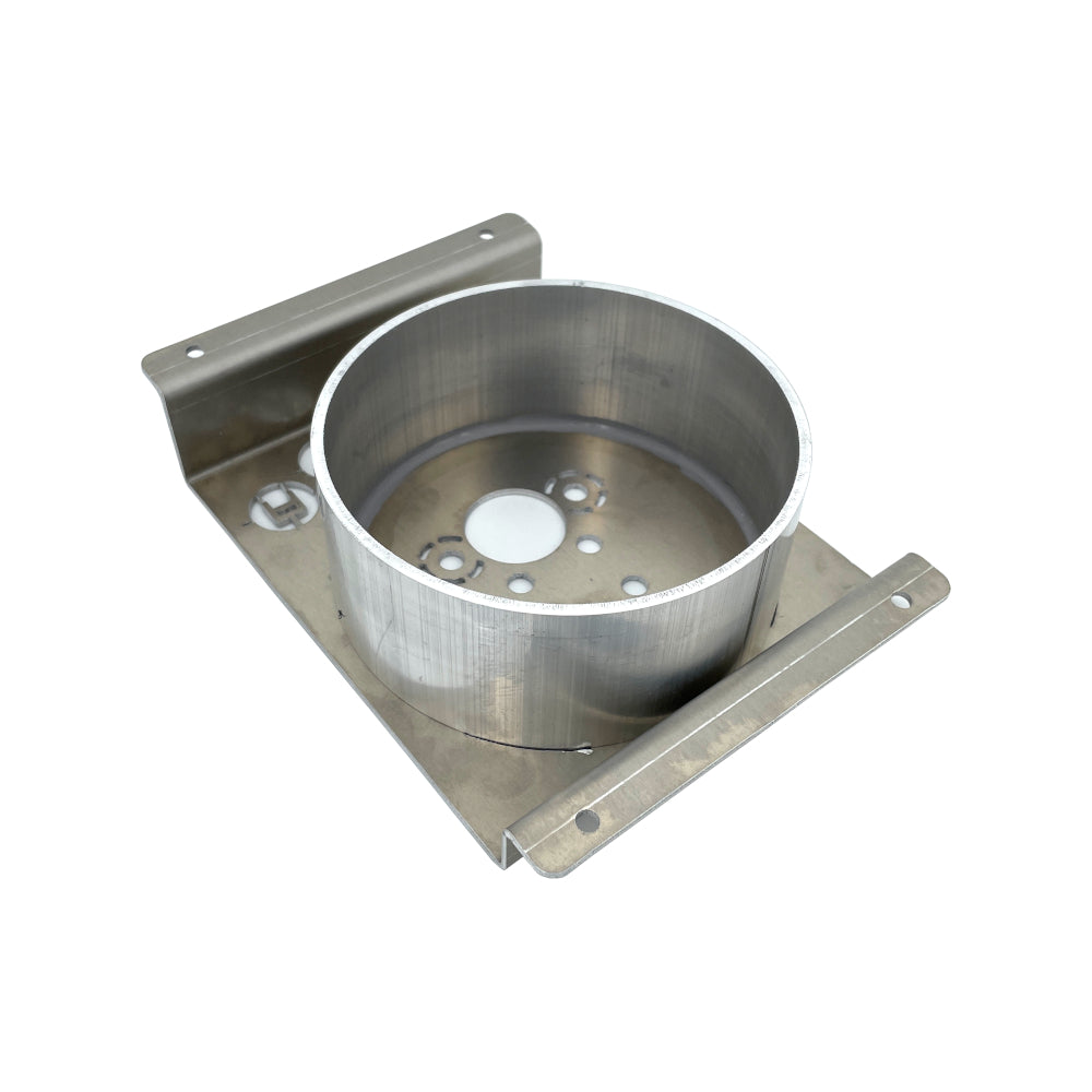 AV-Spezialflansch mit Winkelausgleich Luftstandheizung Einbauflansch