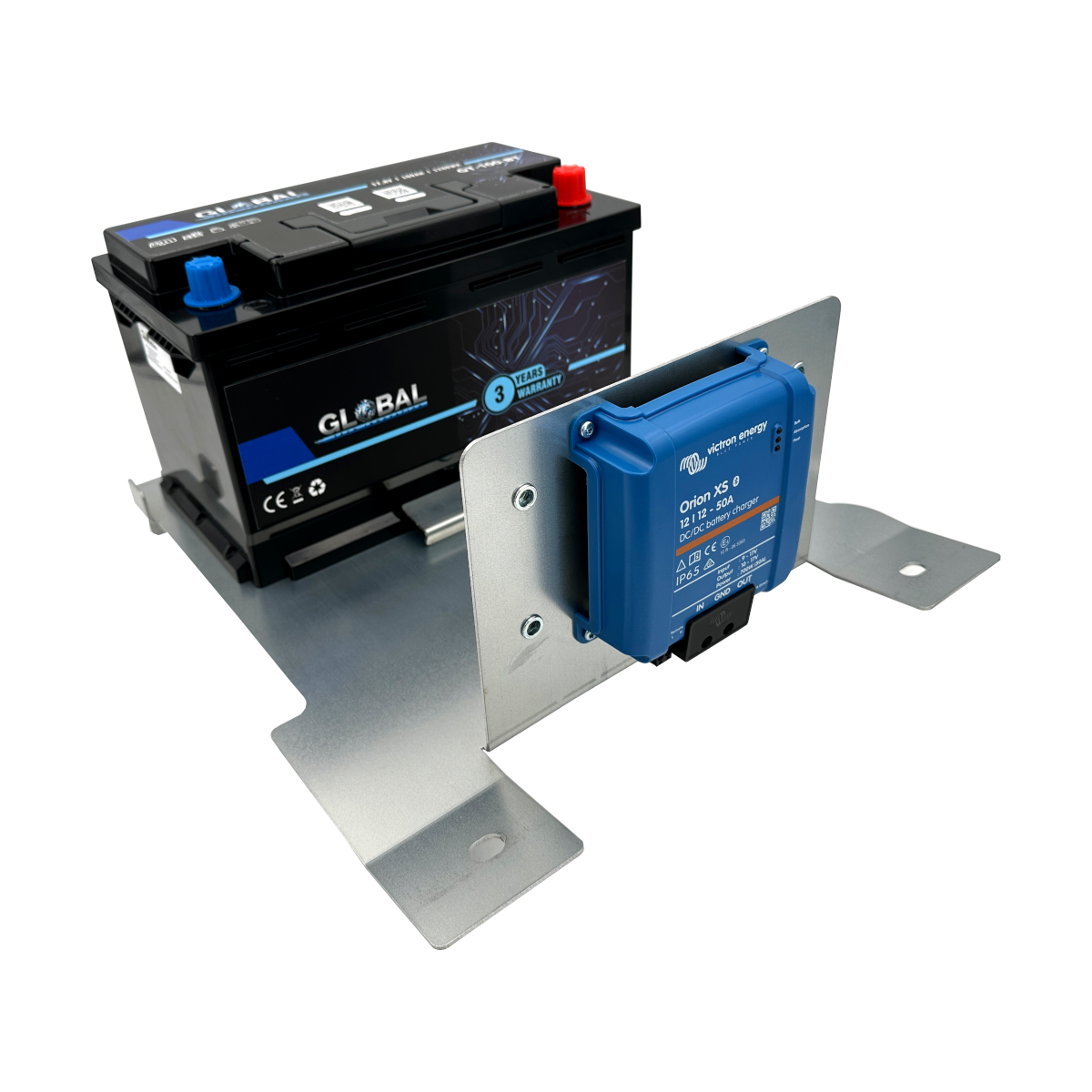 Sprinter 906 & 907 Crafter Untersitz Batteriehalterung Victron AV-Deluxe