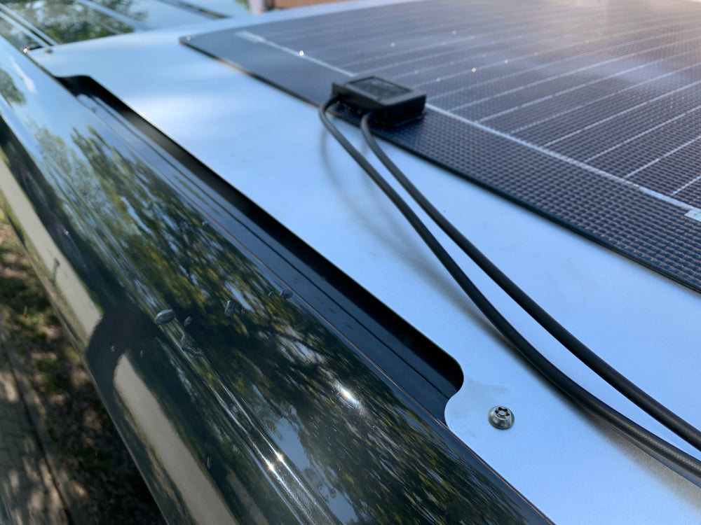 MB V-Klasse / Vito 447 AV-Solarkit Alu Offgridtec 120W Solarmodul für Normaldach