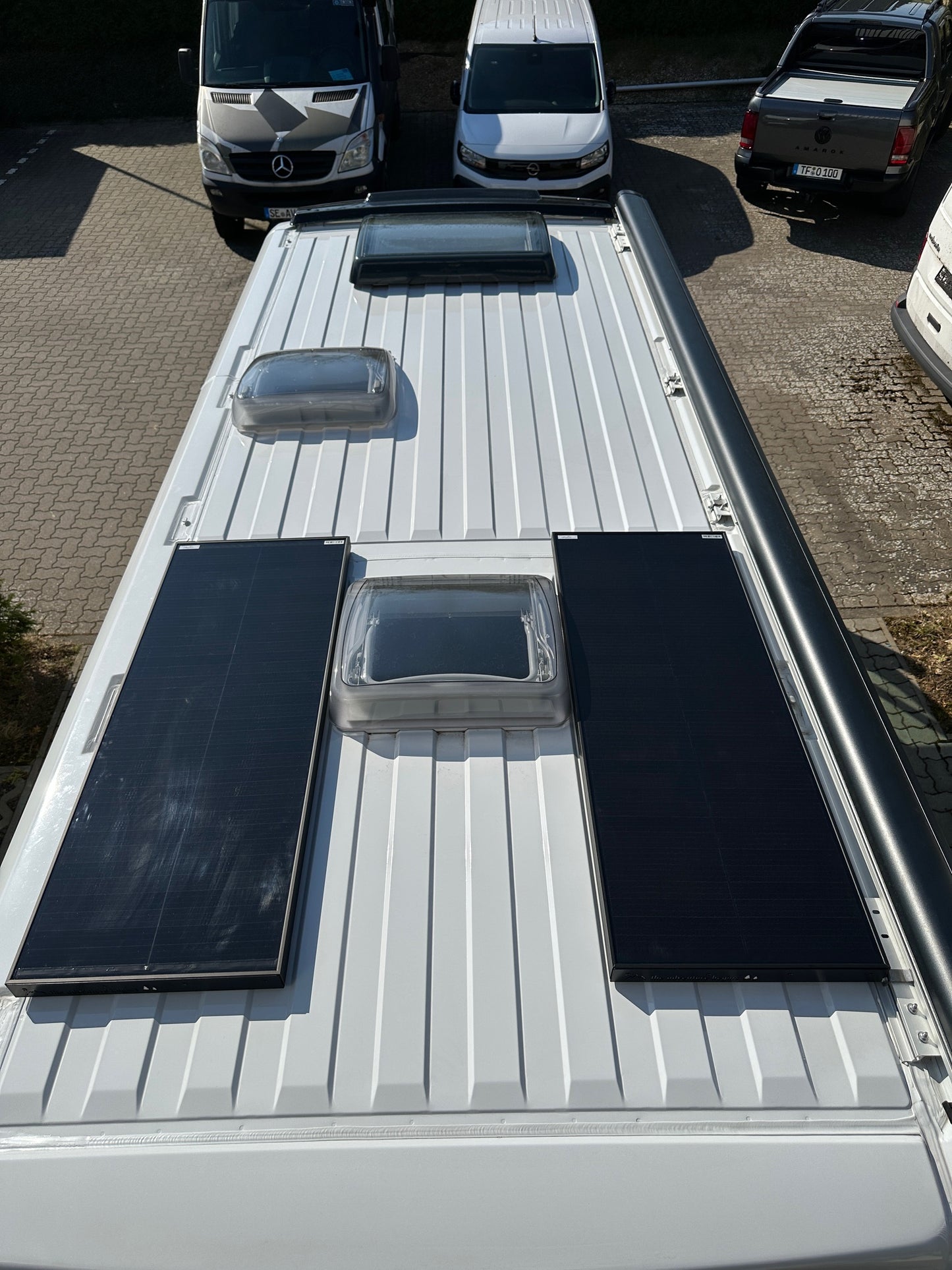 Fiat Ducato / Boxer / Jumper Solaranlage Schindelmodule 100-400 WP "The Adventure Begins"